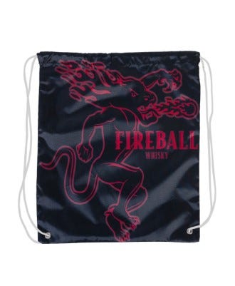 Fireball Drawstring Bag