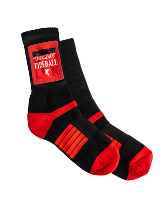 Fireball Pocket Socks