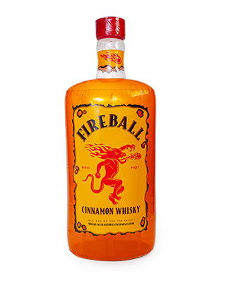 6' Inflatable Fireball Bottle